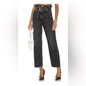 Agolde Black Flare & Wide Leg Jeans